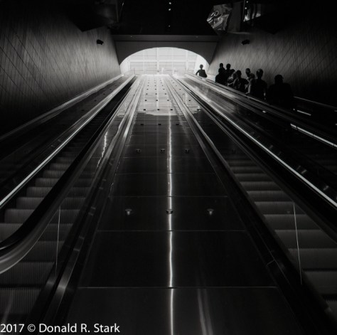 escalator at DIA