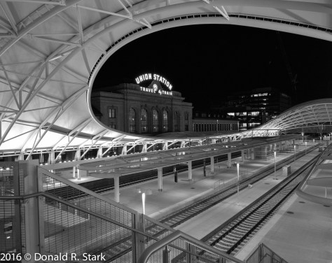 interior of denver union station train shed